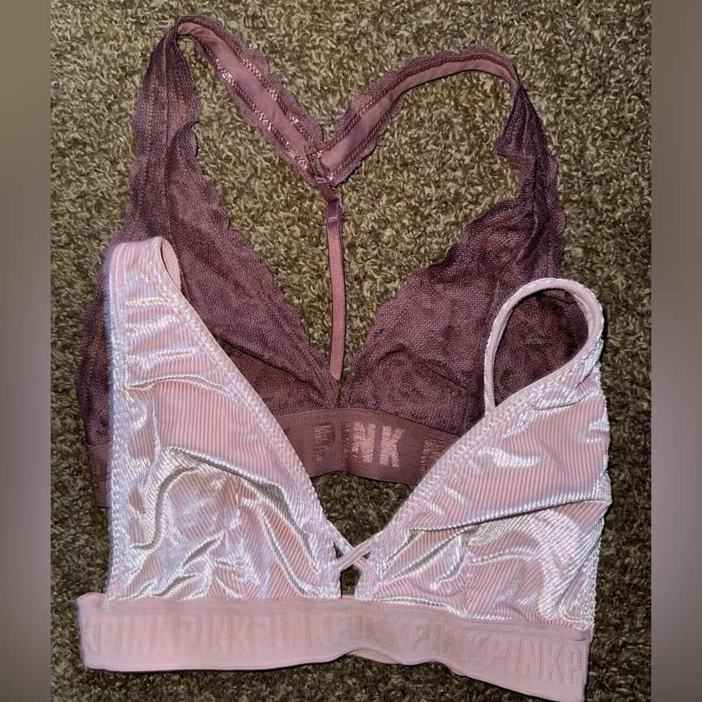 PINK bralettes